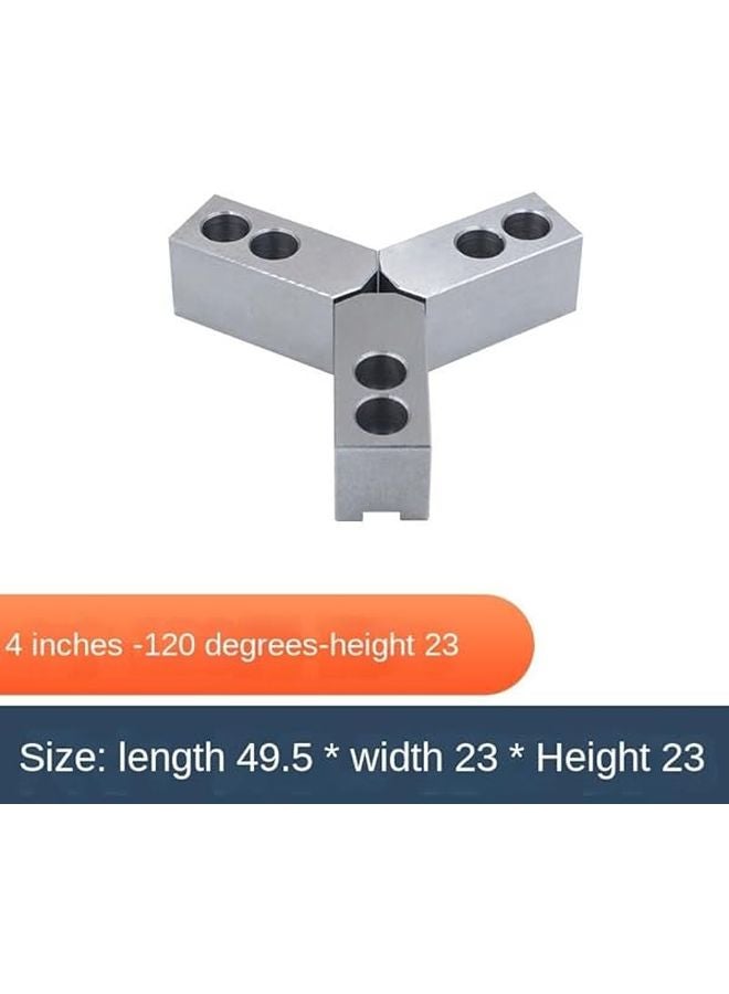 Hydraulic Chuck Three Claw Raw Soft 6 8 10 12 Inch Extended Thickened Lathe Fixture - Image 2
